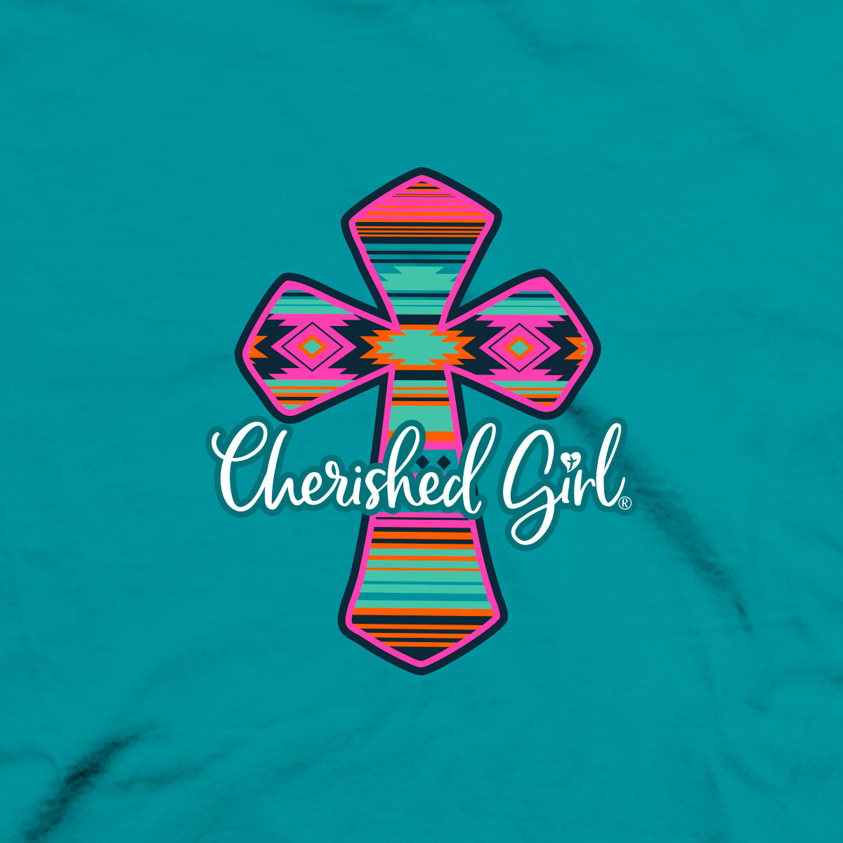 Cherished Girl Womens T-Shirt Pray About Everything