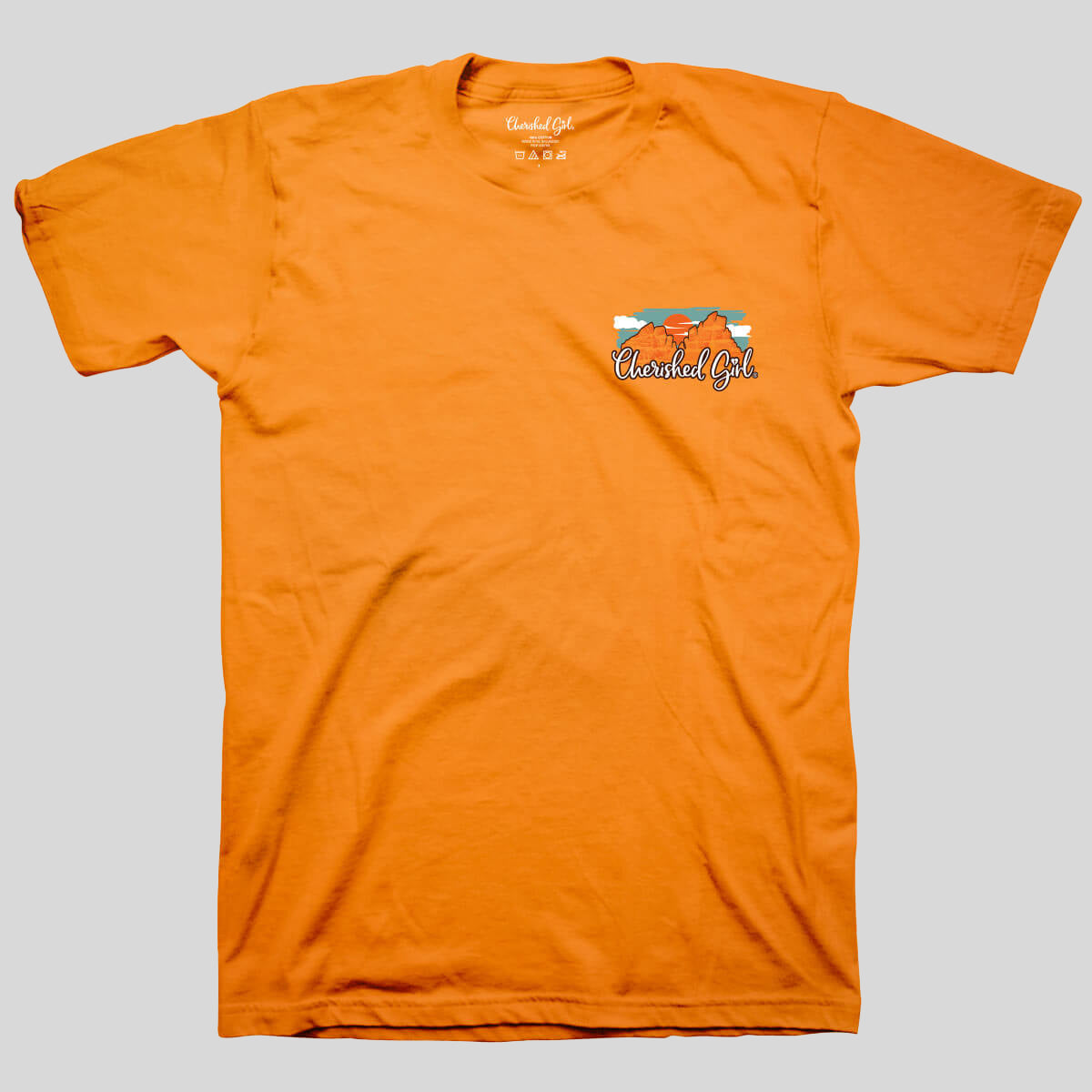 Cherished Girl Womens T-Shirt The Lord Will Guide You Secondary image