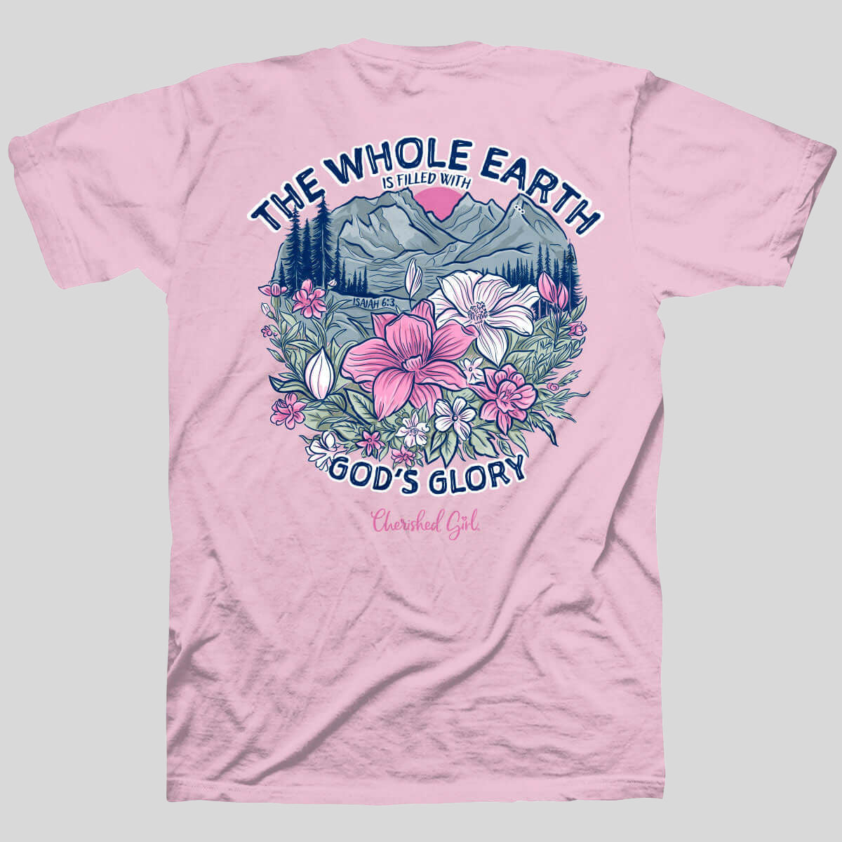Cherished Girl Womens T-Shirt God's Glory
