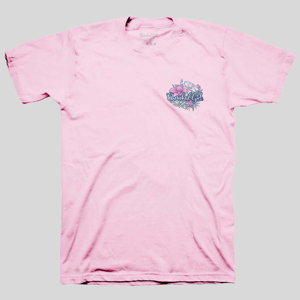 Cherished Girl Womens T-Shirt God's Glory