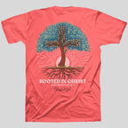 Cherished Girl Womens T-Shirt Rooted In Christ