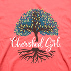 Cherished Girl Womens T-Shirt Rooted In Christ