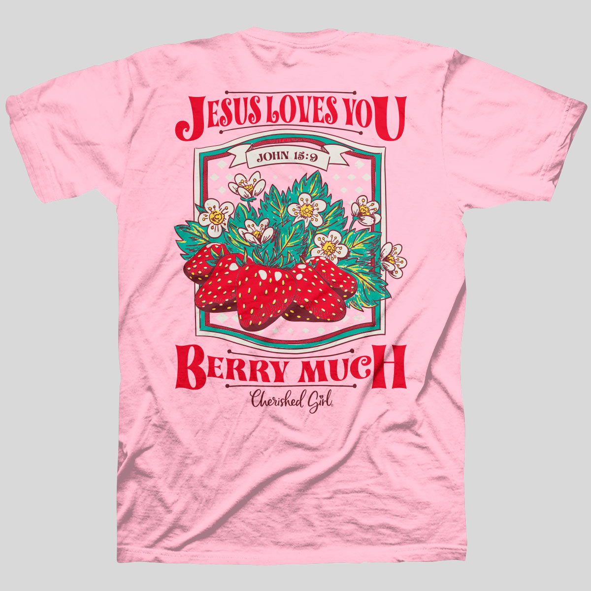 Cherished Girl Womens T-Shirt Berry Much Main image