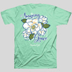 Cherished Girl Womens T-Shirt Amazing Grace
