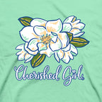 Cherished Girl Womens T-Shirt Amazing Grace