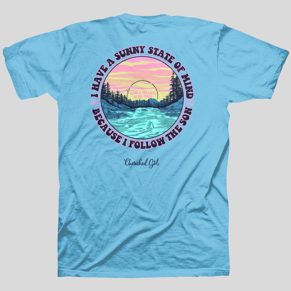 Cherished Girl Womens T-Shirt Sunny Main image