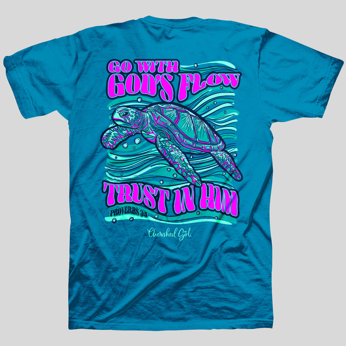 Cherished Girl Womens T-Shirt Trust Main image