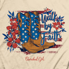 Cherished Girl Womens T-Shirt Boots