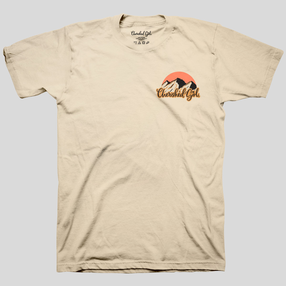 Cherished Girl Womens T-Shirt God Is Greater