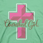 Cherished Girl Womens T-Shirt Be The Reason