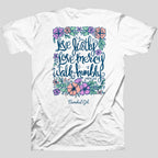 Cherished Girl Womens T-Shirt Live Justly