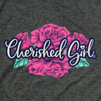 Cherished Girl Womens T-Shirt It Is Well With My Soul