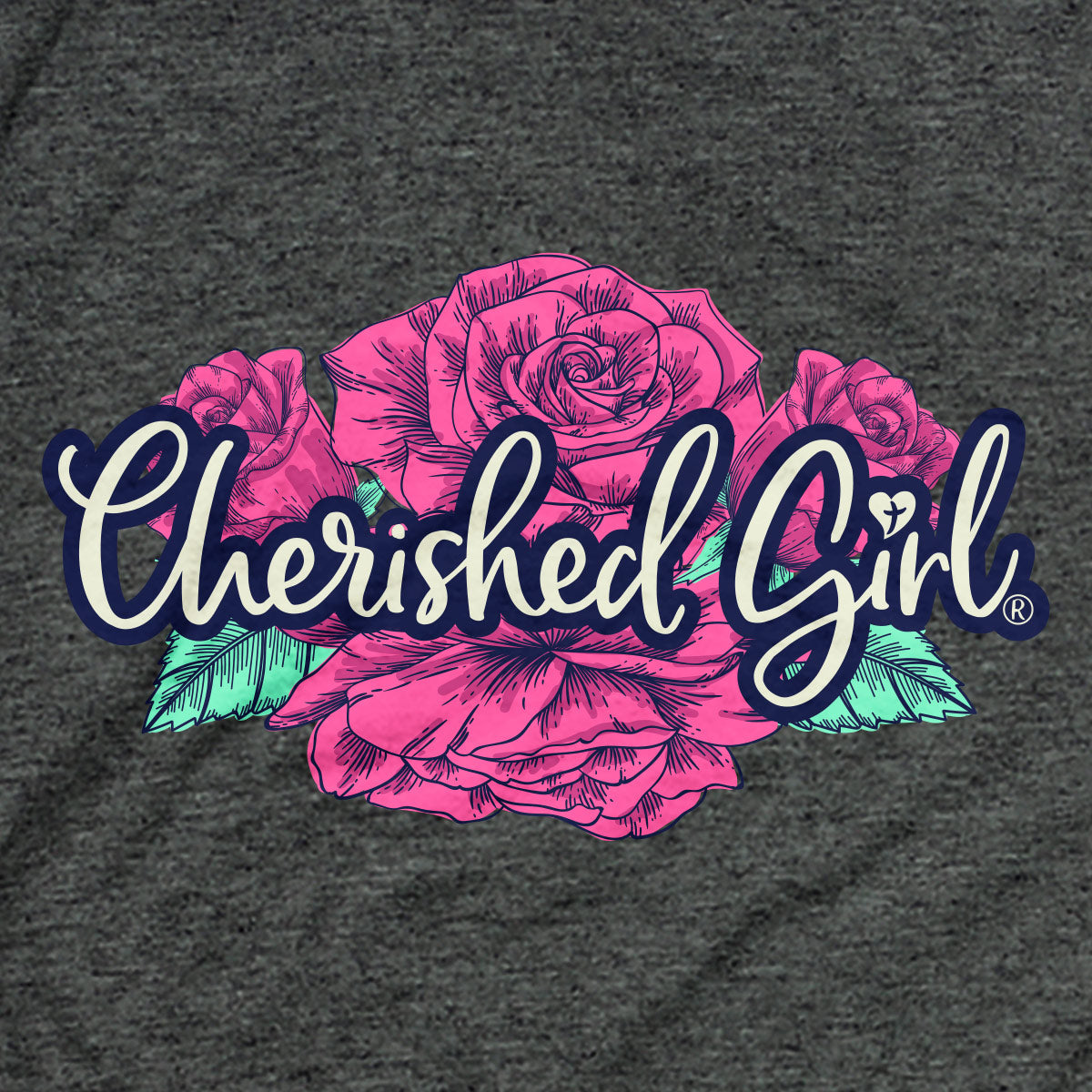 Cherished Girl Womens T-Shirt It Is Well With My Soul
