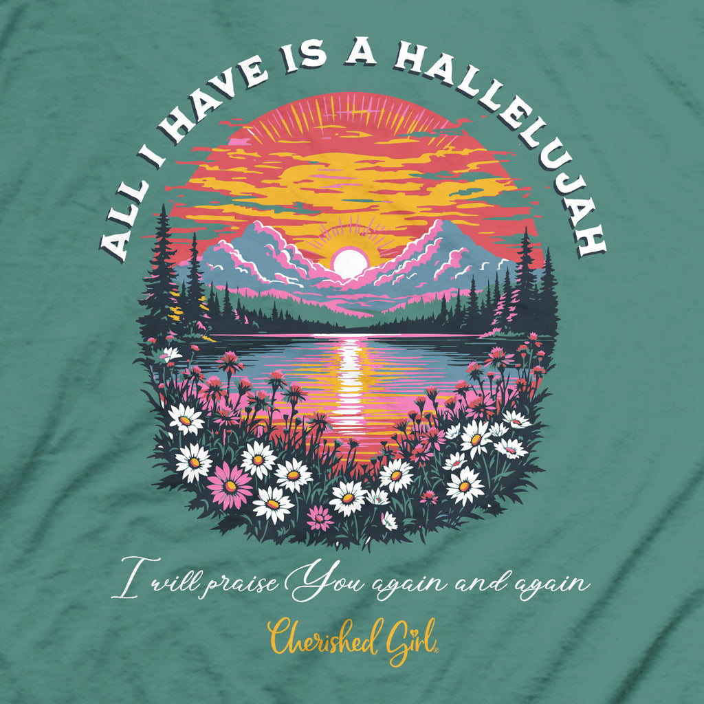 Cherished Girl Womens T-Shirt All I Have