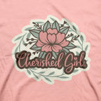 Cherished Girl Womens T-Shirt Stickers
