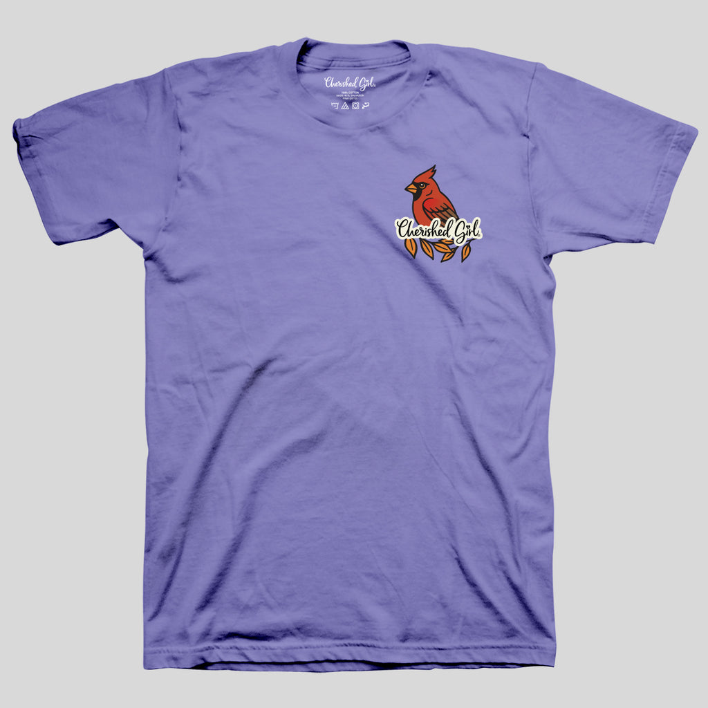Cherished Girl Womens T-Shirt Don't Worry Birds