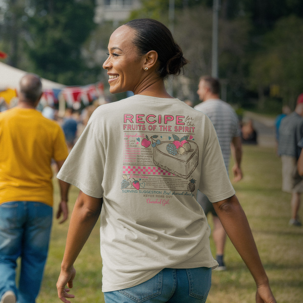 Cherished Girl Womens T-Shirt Recipe