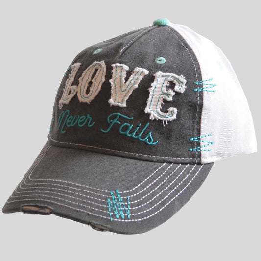 Cherished Girl Womens Cap Love Never Fails