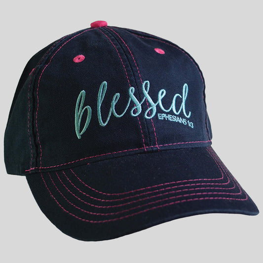 Cherished Girl Womens Cap Blessed