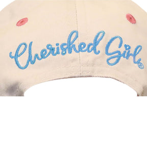 Cherished Girl Womens Cap Set Free By Jesus