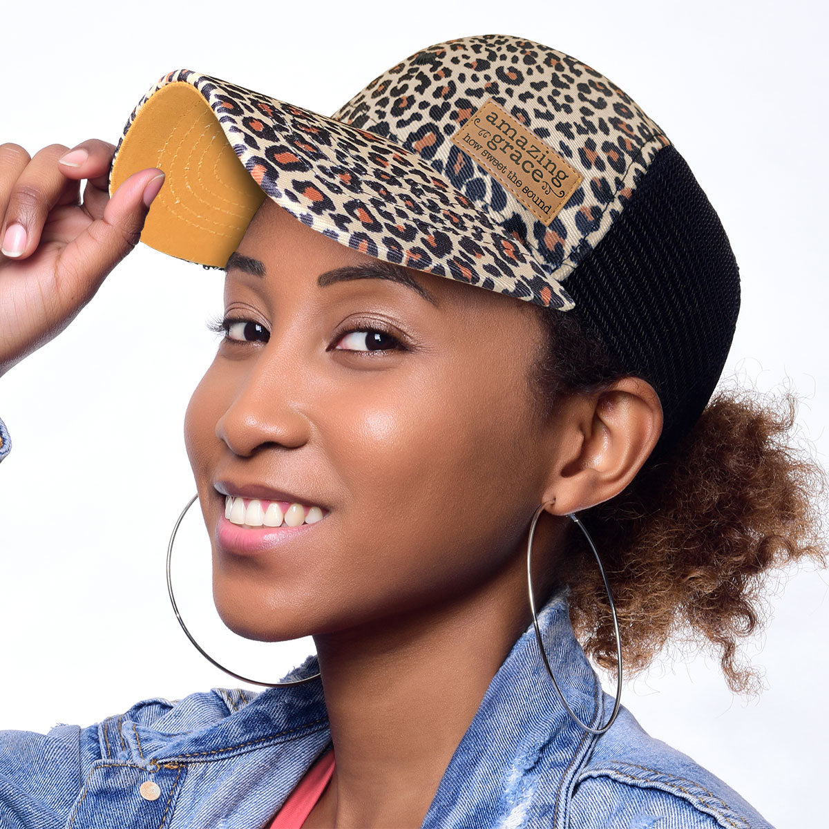 Cherished Girl Womens Cap Amazing Grace