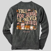 Cherished Girl Womens Long Sleeve T-Shirt Leaves