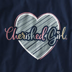 Cherished Girl Womens Long Sleeve T-Shirt Happy Is She