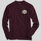 Cherished Girl Womens Long Sleeve T-Shirt Turquoise Cross