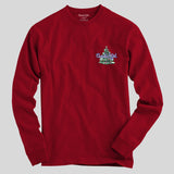 Cherished Girl Womens Long Sleeve T-Shirt Christmas Tree