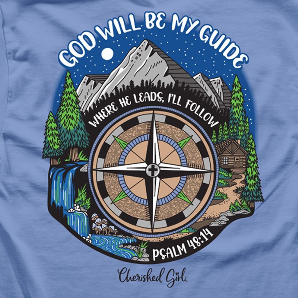 Cherished Girl Womens Long Sleeve T-Shirt Compass