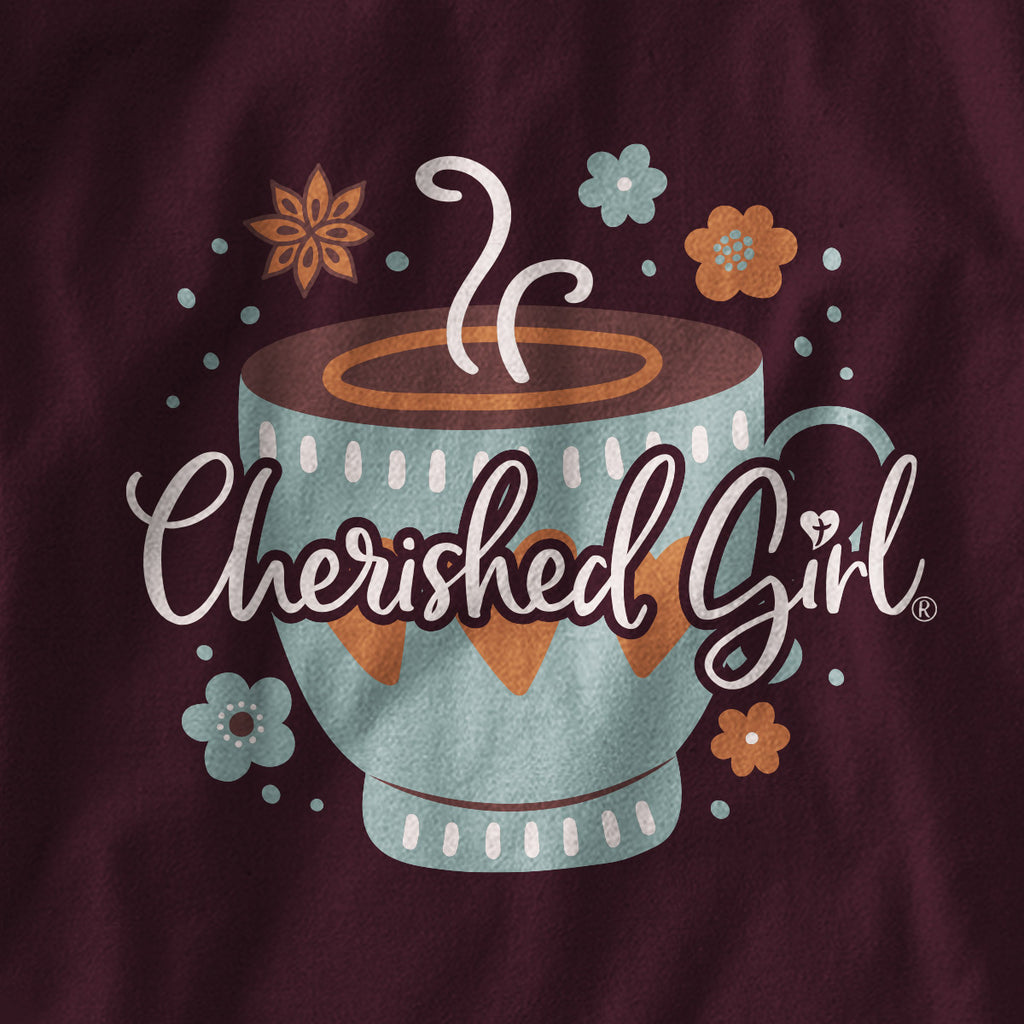 Cherished Girl Womens Long Sleeve T-Shirt Mama Needs Jesus