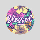 Kerusso Car Coaster Blessed