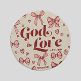 Kerusso Car Coaster God Is Love
