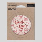 Kerusso Car Coaster God Is Love