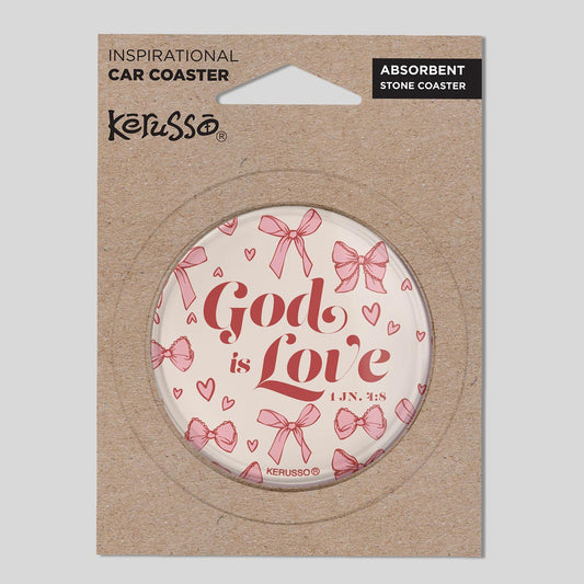 Kerusso Car Coaster God Is Love