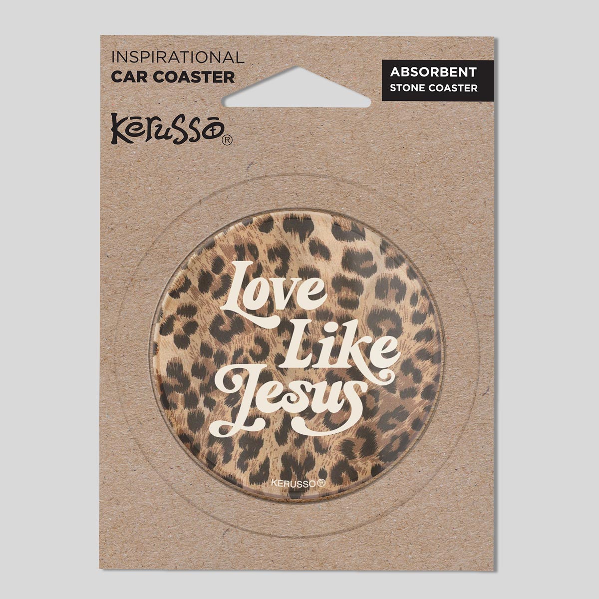 Kerusso Car Coaster Love Like Jesus