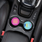 Kerusso Car Coaster Loved Chosen Redeemed