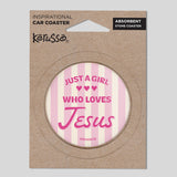 Kerusso Car Coaster Just A Girl