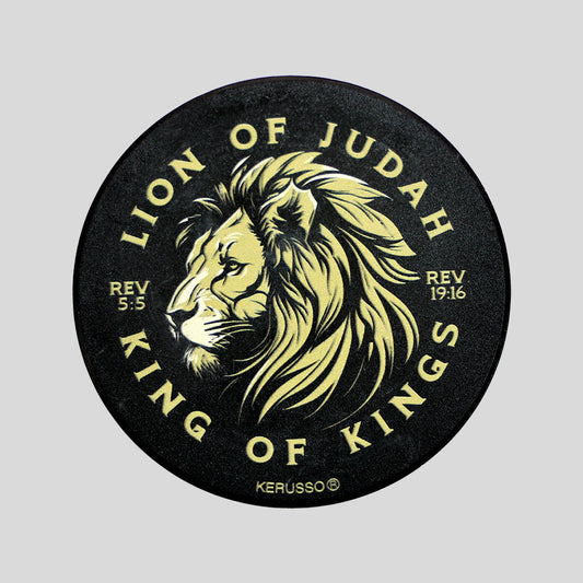 Kerusso Car Coaster Lion Of Judah