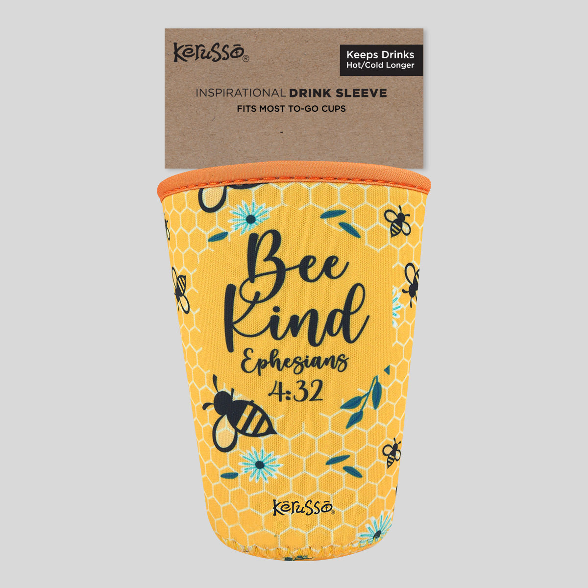 Kerusso Drink Sleeve Bee Kind Main image