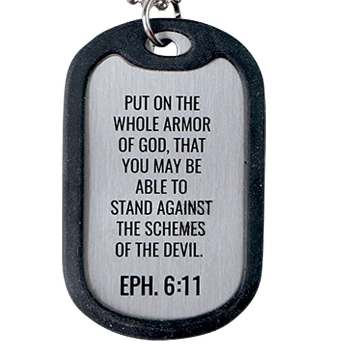 Faith Gear Dogtag Necklace Armor Of God