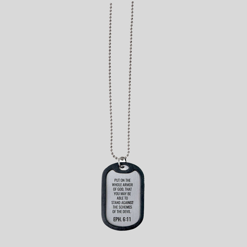 Faith Gear Dogtag Necklace Armor Of God