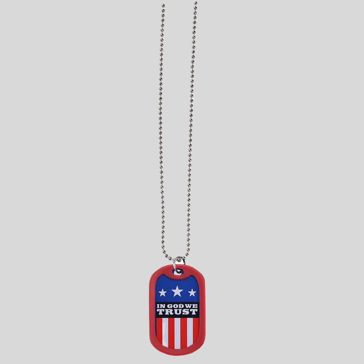 Faith Gear Dogtag Necklace In God We Trust Secondary image