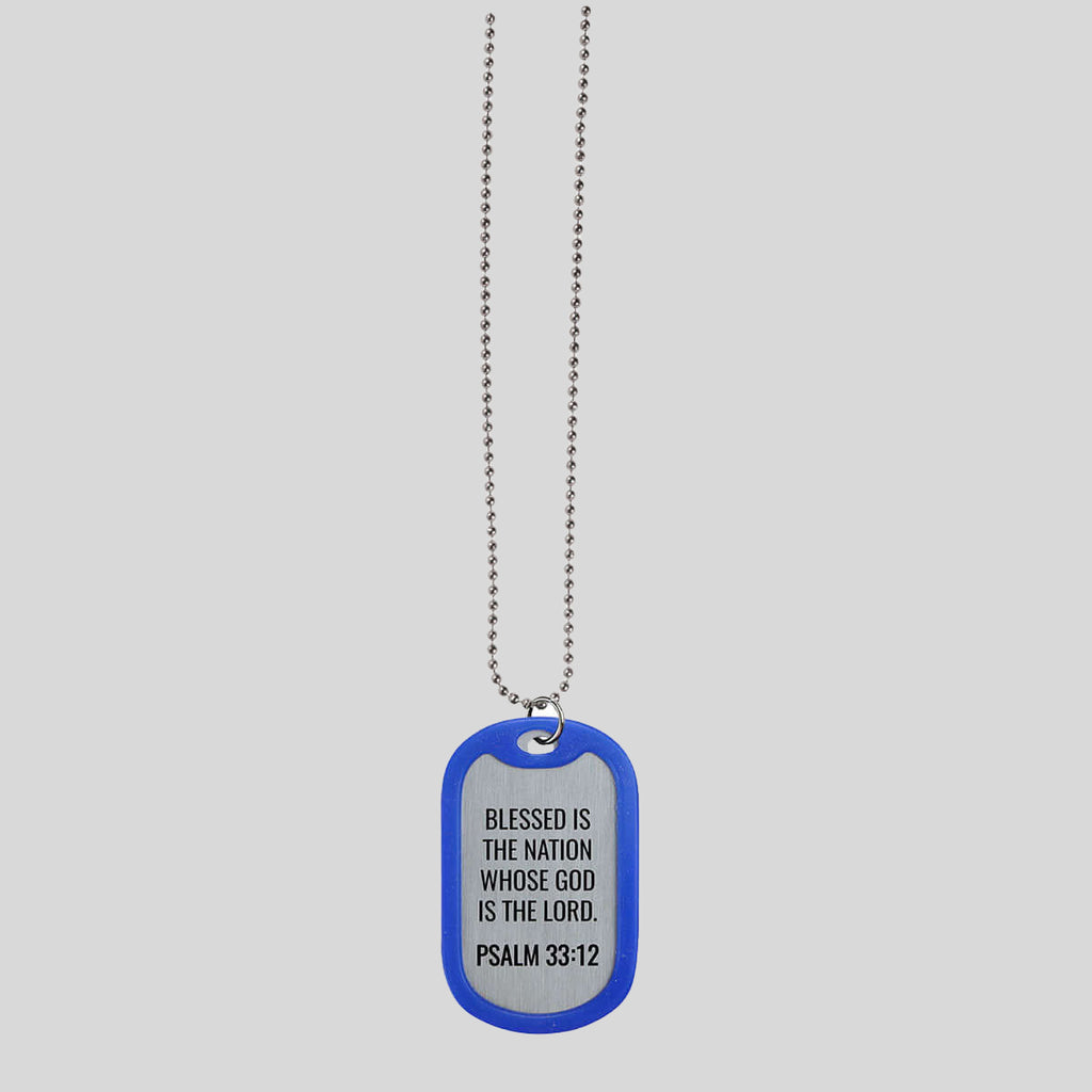 Faith Gear Dogtag Necklace One Nation