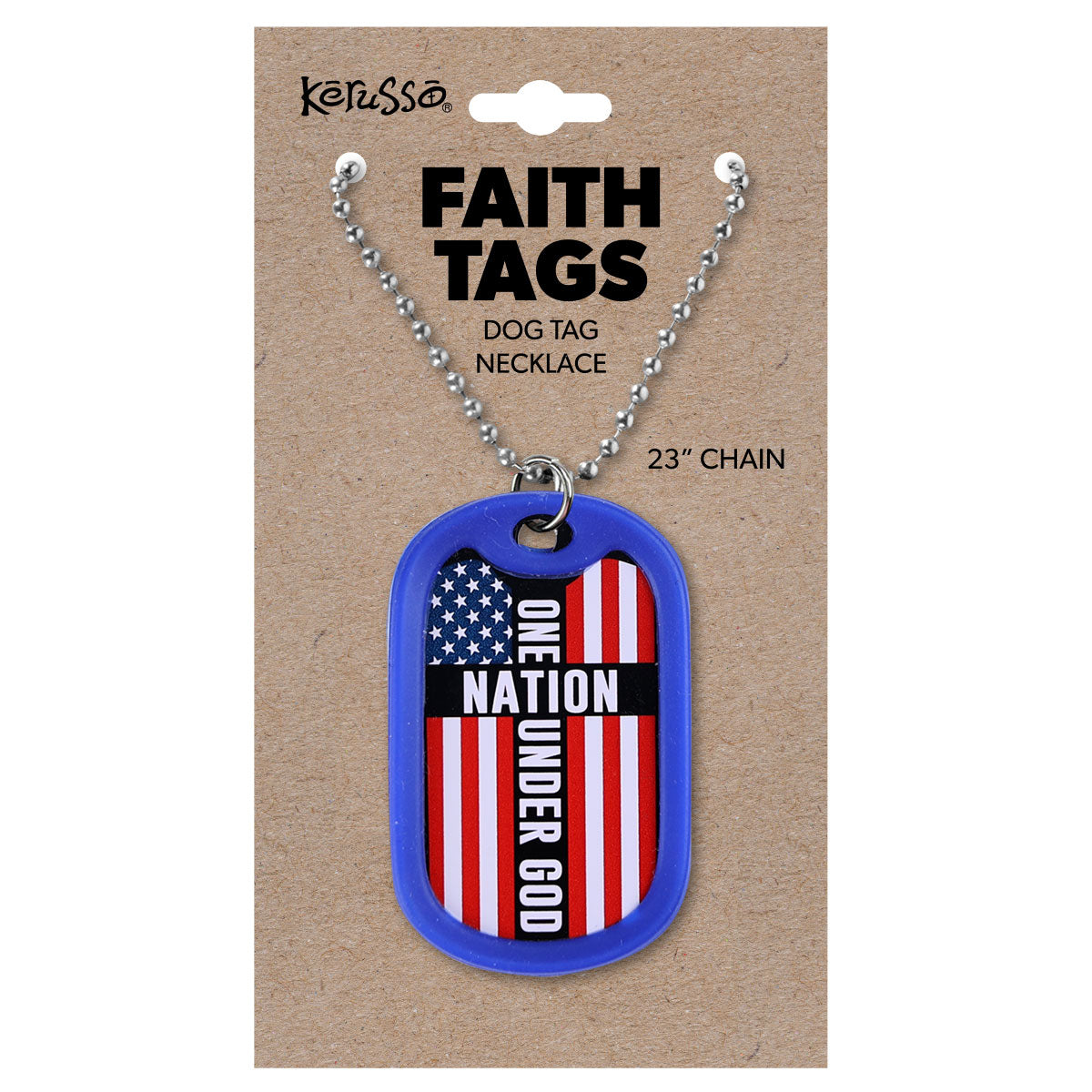 Faith Gear Dogtag Necklace One Nation