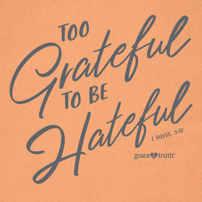 grace & truth Womens T-Shirt Grateful