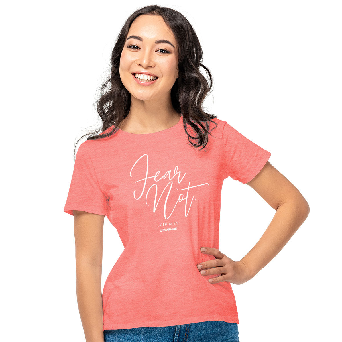 grace & truth Womens T-Shirt Fear Not