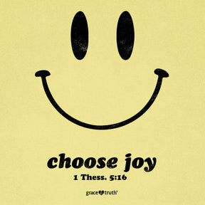 grace & truth® Womens T-Shirt Choose Joy™
