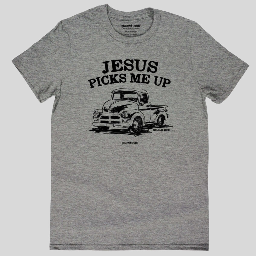 grace & truth Womens T-Shirt Jesus Picks Me