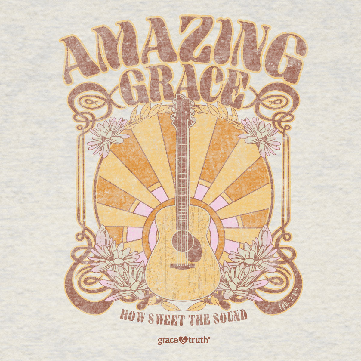 grace & truth Womens T-Shirt God's Amazing Grace Secondary image